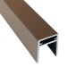 П-профиль Алюминиевый EasyDecking 35x25 Венге купить в Санкт-Петербурге