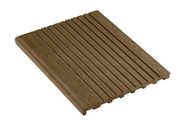 Ступень полнотелая из ДПК Deckart Step Орех купить в Санкт-Петербурге