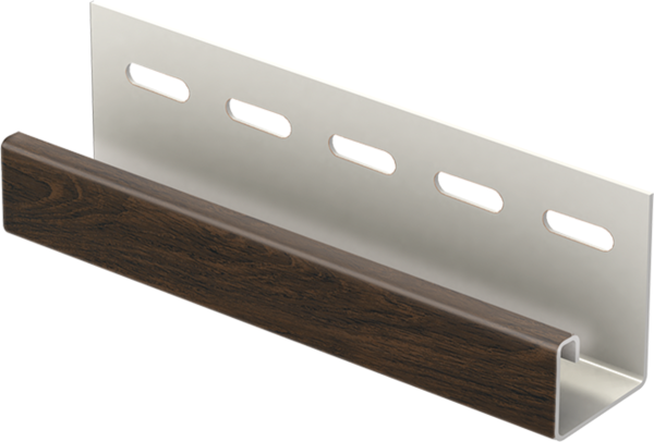 J-планка к Софиту PRO Тёмный орех купить в Санкт-Петербурге