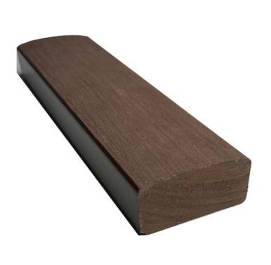 Лавочный брус Ecodecking Некст полнотелый брашированный 70х35 шоколад купить в Санкт-Петербурге