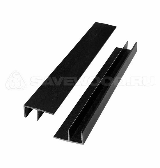 F-профиль ДПК Savewood – Чёрный купить в Санкт-Петербурге