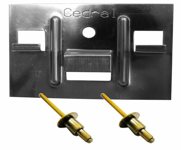 КЛЯММЕР + ЗАКЛЁПКА ДЛЯ CEDRAL CLICK 250 ШТ купить в Санкт-Петербурге