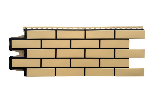 ФП Grand Line клинкерный кирпич ПРЕМИУМ Песочный (шов RAL 9005) купить в Санкт-Петербурге