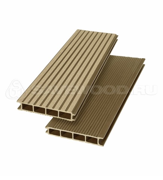 Террасная доска из ДПК SW Ulmus «SaveWood» тик купить в Санкт-Петербурге