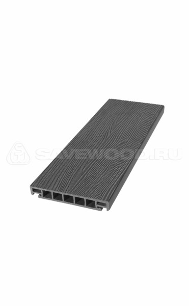 Террасная доска из ДПК SW Salix (S) (R) графит купить в Санкт-Петербурге