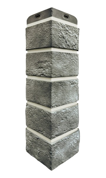 Угол Grand Line состаренный кирпич Элит гранит, ШОВ белый купить в Санкт-Петербурге