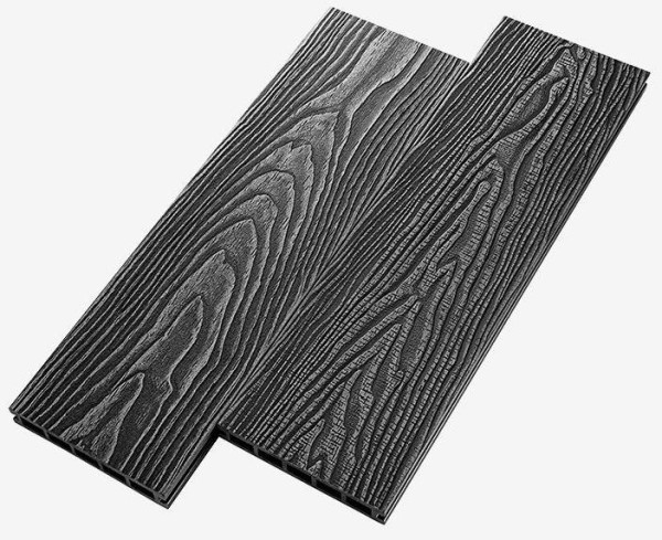 Террасная доска из ДПК RusDecking Unodeck Vintage - Графит купить в Санкт-Петербурге