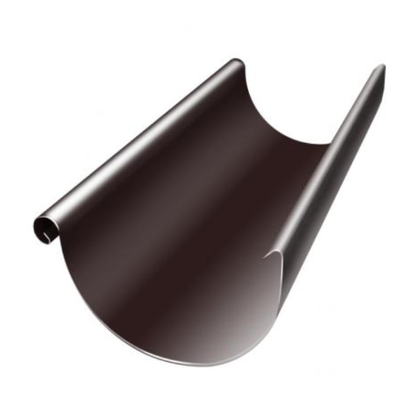 Водосток Grand Line 125x90 – Желоб 3м RAL 8017 купить в Санкт-Петербурге