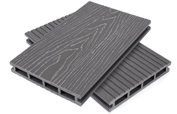 Террасная доская ДПК NanoWood Nature 3D пустотелая Серый купить в Санкт-Петербурге