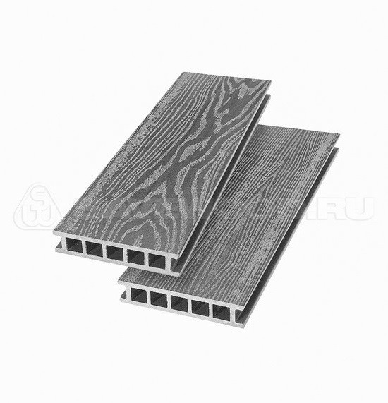Террасная доска из ДПК SW-Fagus «SaveWood» пепельный купить в Санкт-Петербурге