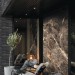 Фиброцементные панели Panda Камень Браун 02420F купить в Санкт-Петербурге