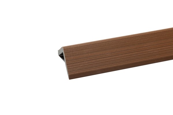 Уголок торцевой Ecodecking Скай коэкструзия 45х45х3000 Тик купить в Санкт-Петербурге Уголок торцевой Ecodecking Скай коэкструзия 45х45х3000 Тик купить в Санкт-Петербурге